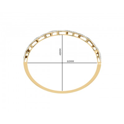 Daanya Exquisite Diamond Bangle